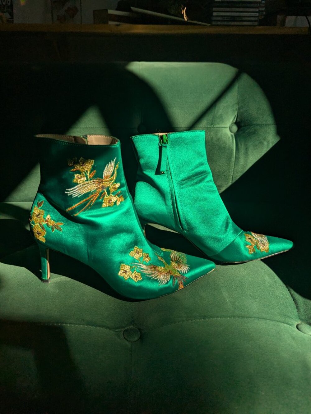 Emerald heel boots - Picture 4 of 7